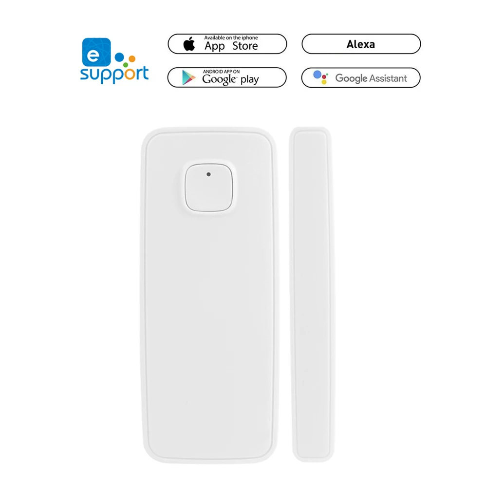 

Window sensor Smart phone ewelink APP WIFI Window Door Magnet Sensor Security Alarm System Magnetic Switch for Home Burglar