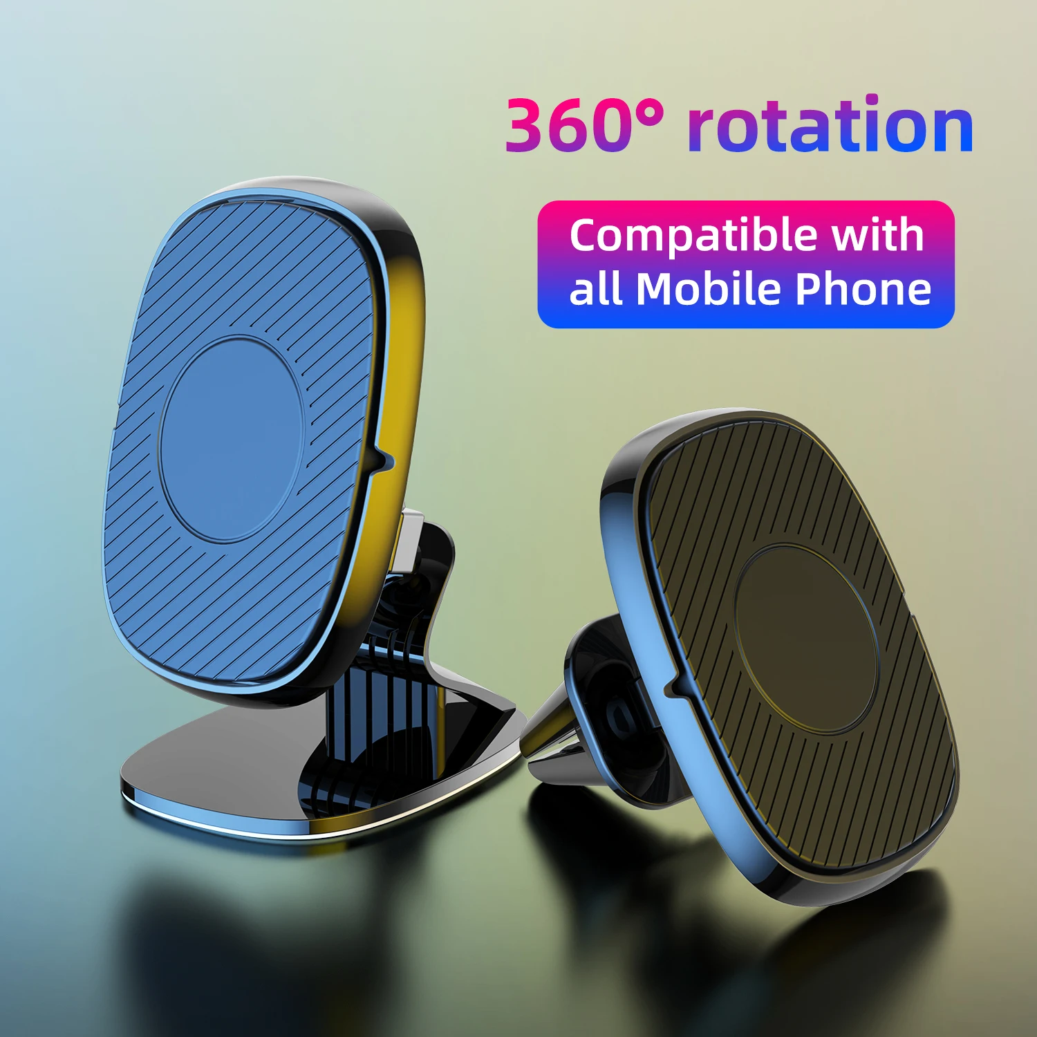 Car Phone Holder Magnetic folding/Air Vent/paste plastic base Magnet Mobile Phone Car Holder For Cell Phone Car Holder Universal
