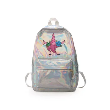 

LXFZQ mochila infantil laser school bags holographic bag school backpack for girls plecak szkolny kids bag children's backpacks