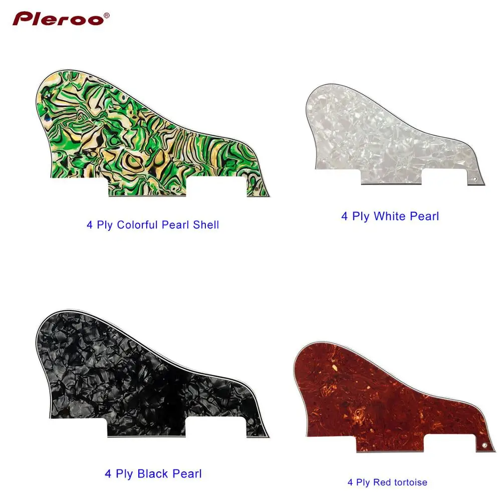 

Pleroo Custom Guitar Parts - For Left handed ES 335 Jazz Archtop Guitar Pickguard Scratch Plate 5 colors