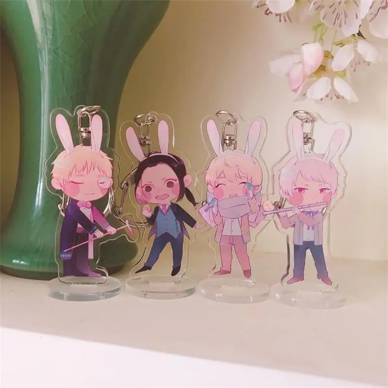 

Anime Hetalia: Axis Powers Arthur Kirkland Yao Wang Ivan Braginsky Cosplay Acrylic Keychain Bag Pendant Keyring Toy Xmas Gifts