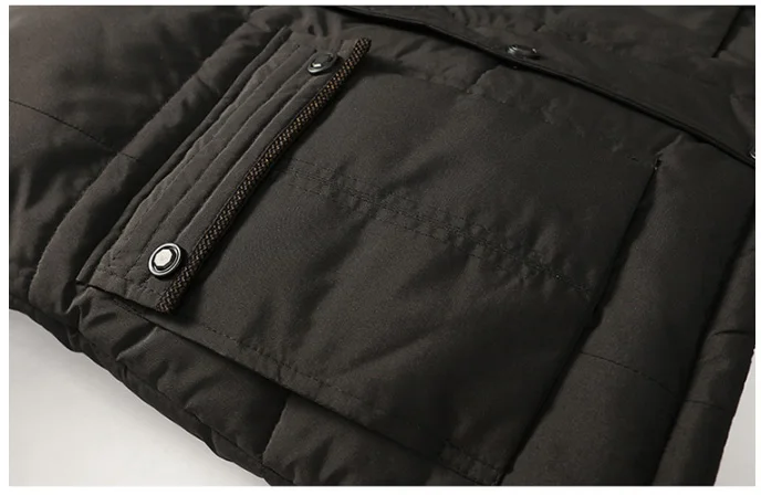 Brand Winter Jacket Men Parkas Mens Military Windbreaker Thick Warm Fur Hooded Snow Jacket Male Parka Coats Plus Size M- 7XL