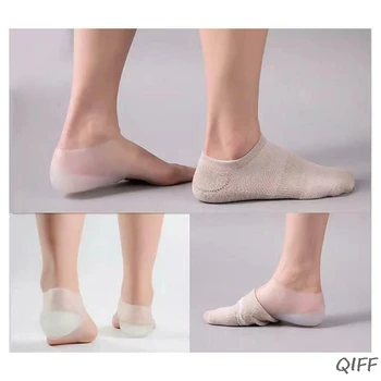 

Unisex Invisible Height Lift Heel Pad Sock Liners Increase Shoe Gel Insole