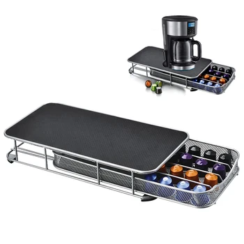 

Coffee Pod Capsules Holder Storage Drawer For Nespresso Coffee Podcast Accessories Storage Rack Organizer Cafe Set High Quality