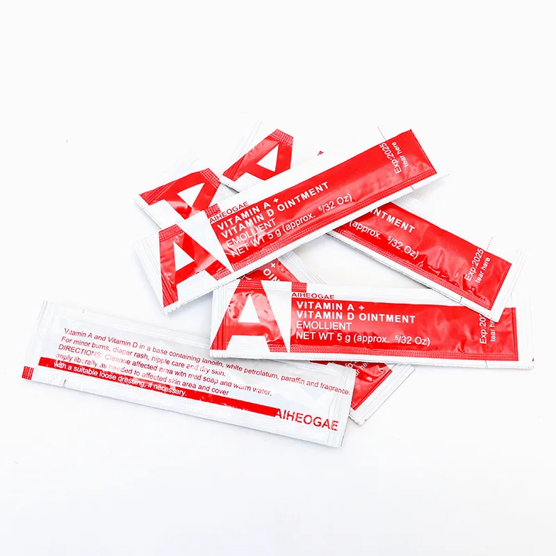 10pcs Permanent Makeup Tattoo Recover Creams Vitamin AD Ointment Top Aftercare Supplies Repair Gel Anti-scar Cream tattoo aftercare cream tattoo supplies tattoo cream tattoo gel