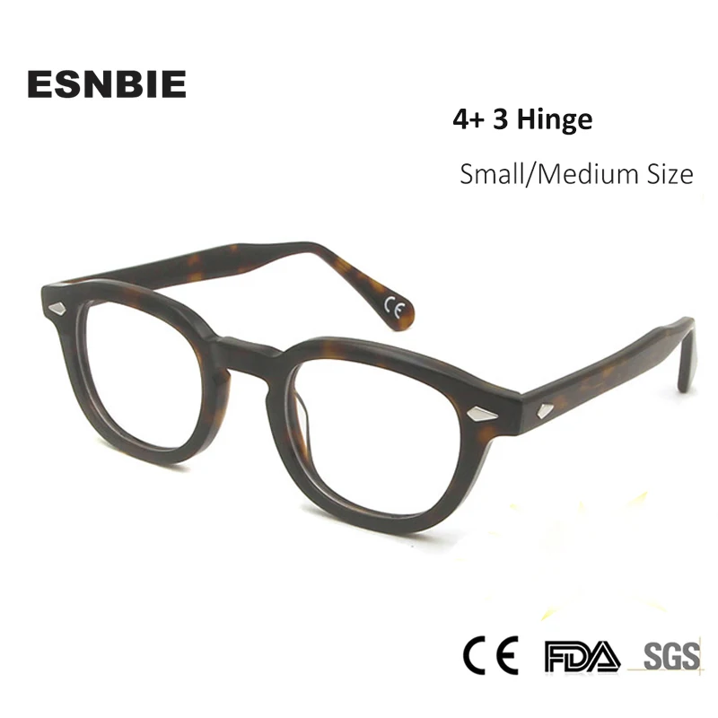 Eyeglasses Frames Eyeglass Frames Optical Glasses Acetate Johnny Depp Style Glasses Frame Men Retro Vintage Prescription Glasses Women