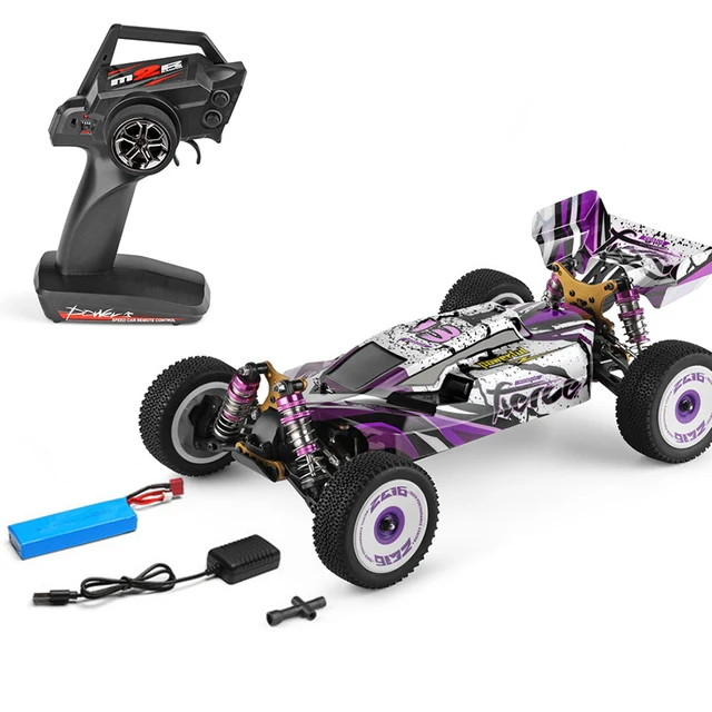 Wltoys 124018 124019 RC Car 1/12 Scale 60KM/H High Speed Racing Car 2.4G 4 Wheel Drive Metal Chassis Shock Absober VS 12428