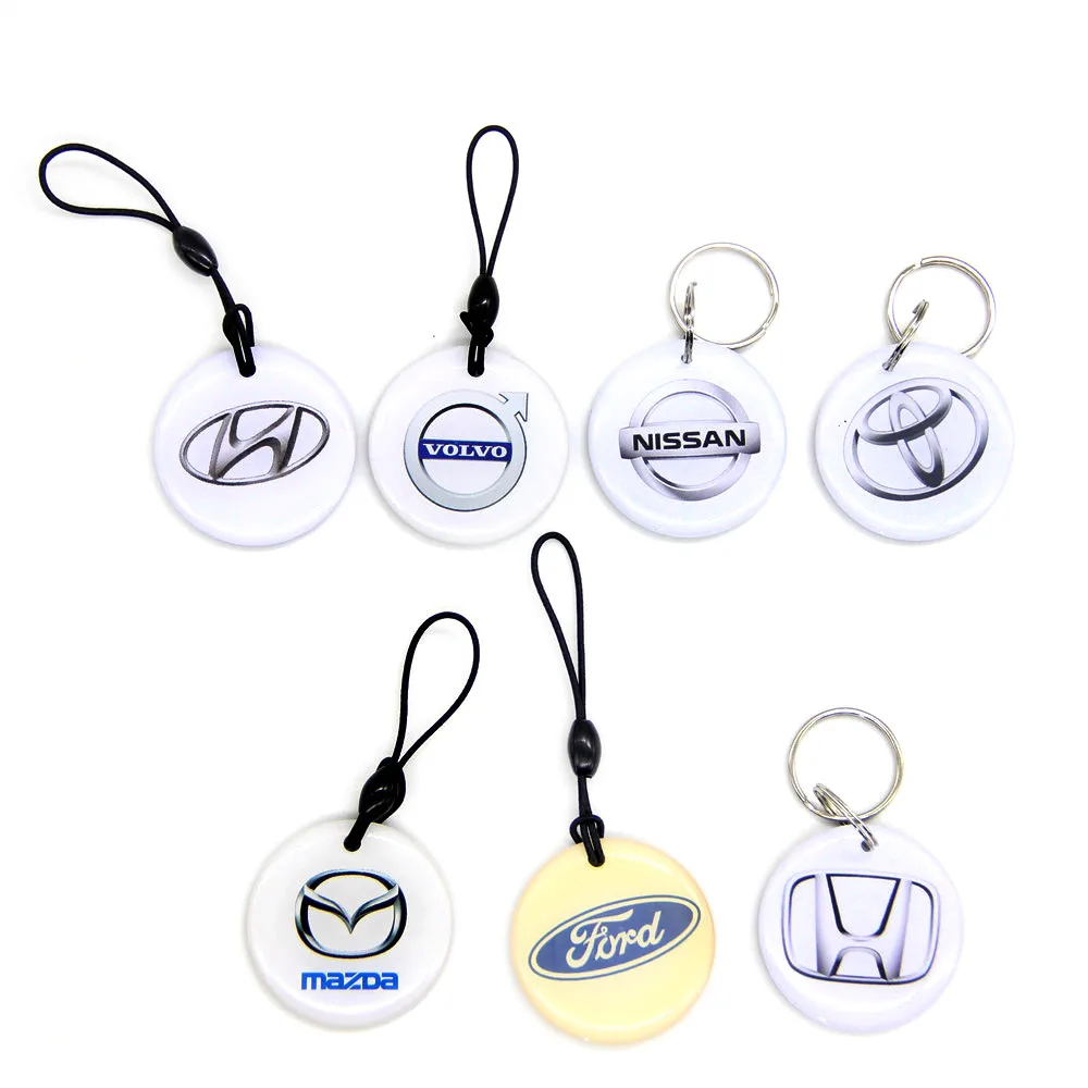 

1pcs 125KHZ EM4305 Chip Blank Replicable Writable RFID Keyfob Key Fobs Keychain Tag Access Control Duplicate Clone Badge Card