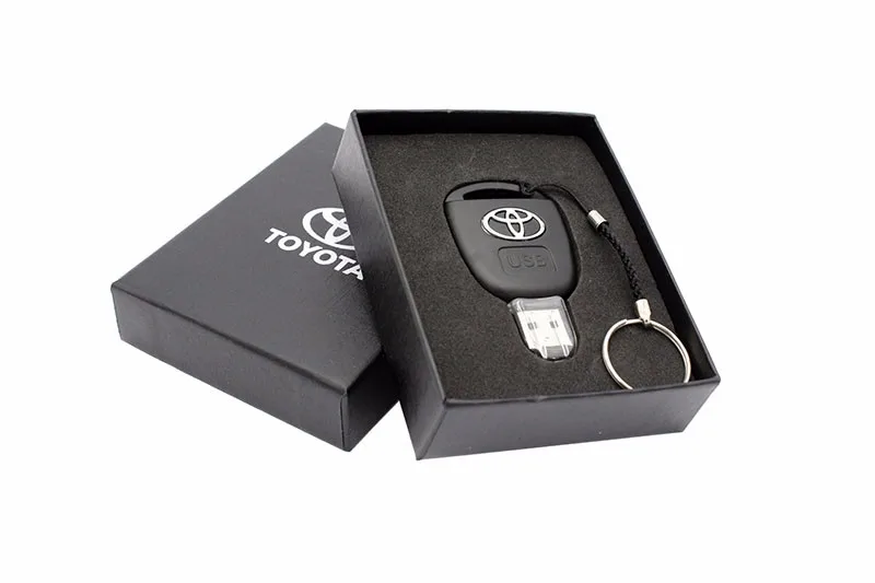 JASTER Car Key Toyota USB 2.0 Flash Drive 16GB 32GB 64GB Personalise Pen Drive USB Memory Stick Original Gift Box Storage device 16gb usb flash drive