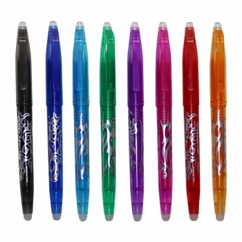 

8pcs / set 8 kinds of styles Rainbow Erasable pen New Best-selling Creative Drawing Gel pen Student Stationery