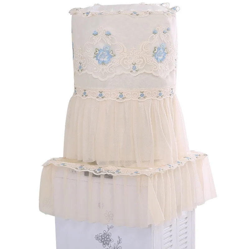 Drinking Fountain Cover Dust Cover Modern Minimalist Lace Fabric Living Room Household Drinking Fountain Two-Piece