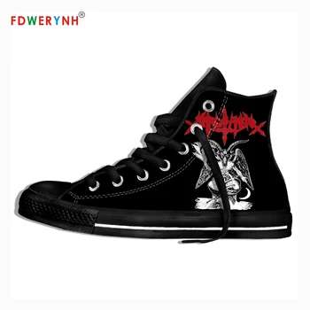 

Men's Canvas Casual Shoes Sarcofago Band Most Influential Metal Bands of All Time Customize Pattern Color Lightweight Shoes