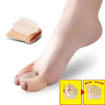 

1pc Toe Separator Hallux Valgus Bunion Corrector Orthotics Feet Bone Thumb Adjuster Correction Pedicure Sock Straightener