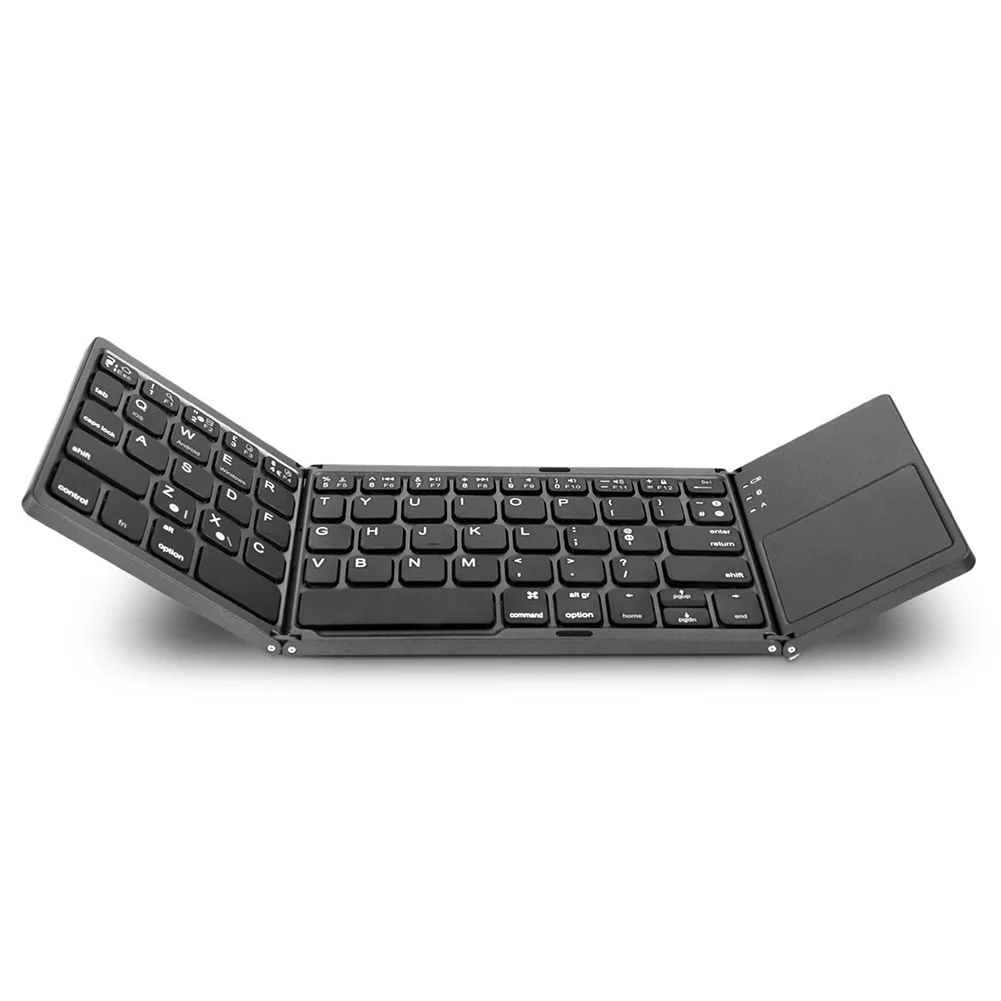 Портативные Bluetooth клавиатуры складной тачпад BT беспроводная клавиатура motospeed для IOS/Android/Windows ipad планшет teclado mecanico