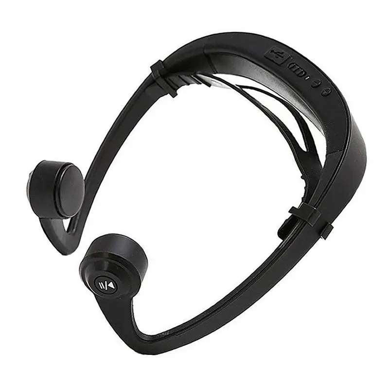 Bone Conduction Headphones Wireless Bluetooth Headset Sport Gym Waterproof Earphones Built in Mic for iPhone X 8 8plus 7 7plus