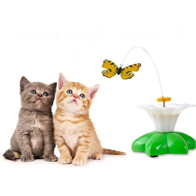 Смешная электрическая вращающаяся птица красочная кошка проволочная головоломка интерактивные игрушки