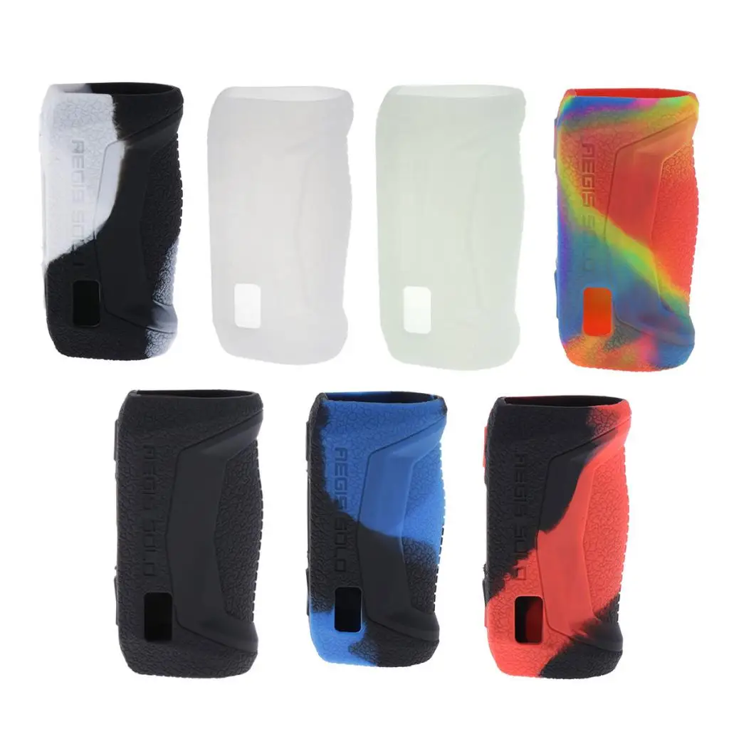 Silicone Case for GeekVape AEGIS Solo Sleeve Cover Skin Wrapped Protection