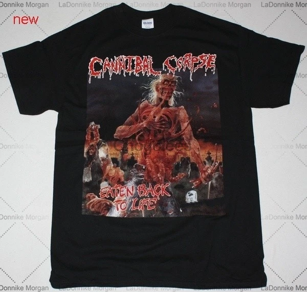 Футболка с коротким рукавом CANNIBAL Dead EATEN BACK TO LIFE | Мужская одежда