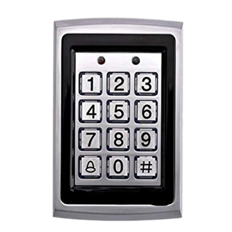 

RFID Access Control Keypad with 1000 Users 125KHz Card Reader Keypad Key Fobs Door Access Control System