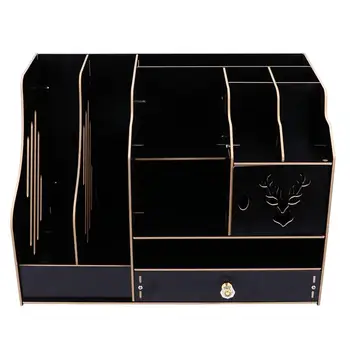 

1pc Office Desktop File Storage Shelf Multi-Layer Durable Finishing Rack File Organizer for Office