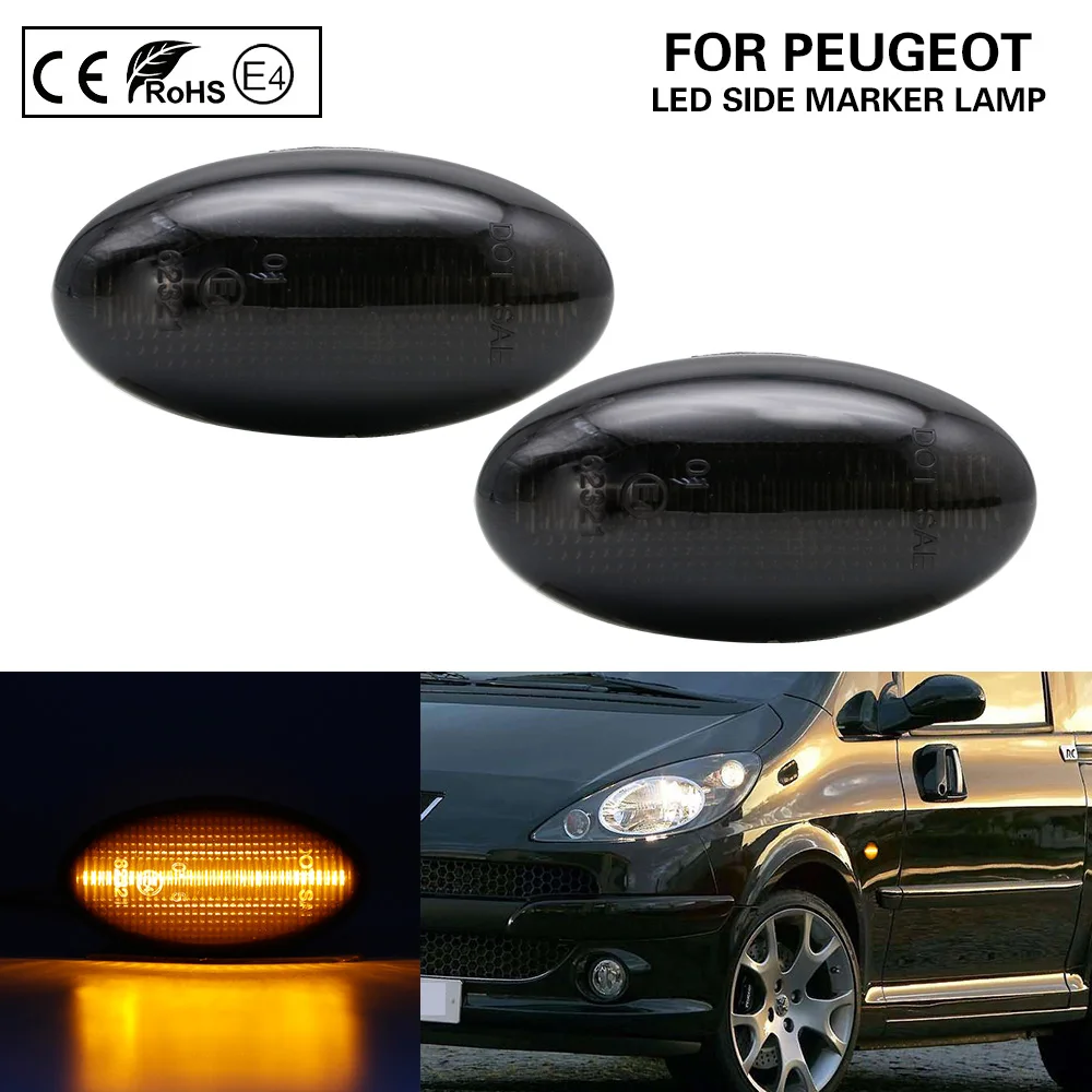 CITROEN NEMO PEUGEOT BIPPER LANCIA MUSA SIDE WING MARKER INDICATOR LAMP REPEATER