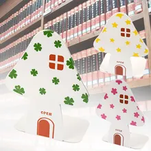 Книжная подставка форма гриба 2 шт. канцелярские принадлежности для документов офисные железные прочные товары для дома и школы настольные аксессуары металл