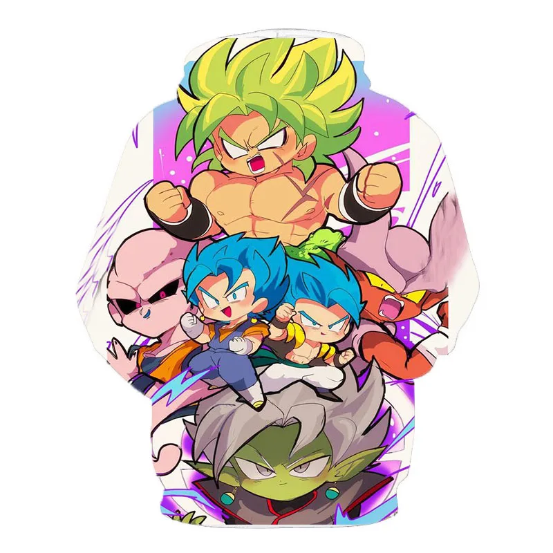 DBZ одежда для мужчин и женщин Весенняя модная верхняя одежда толстовки с капюшоном для мальчиков косплей японского аниме Dragon Ball и super Goku толстовки