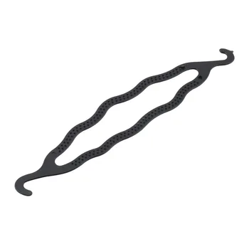 

Top Quality 1pc Fashion Women Magic Hair Styling Clip Stick Bun Maker Braid Tool Black Hair Accessories