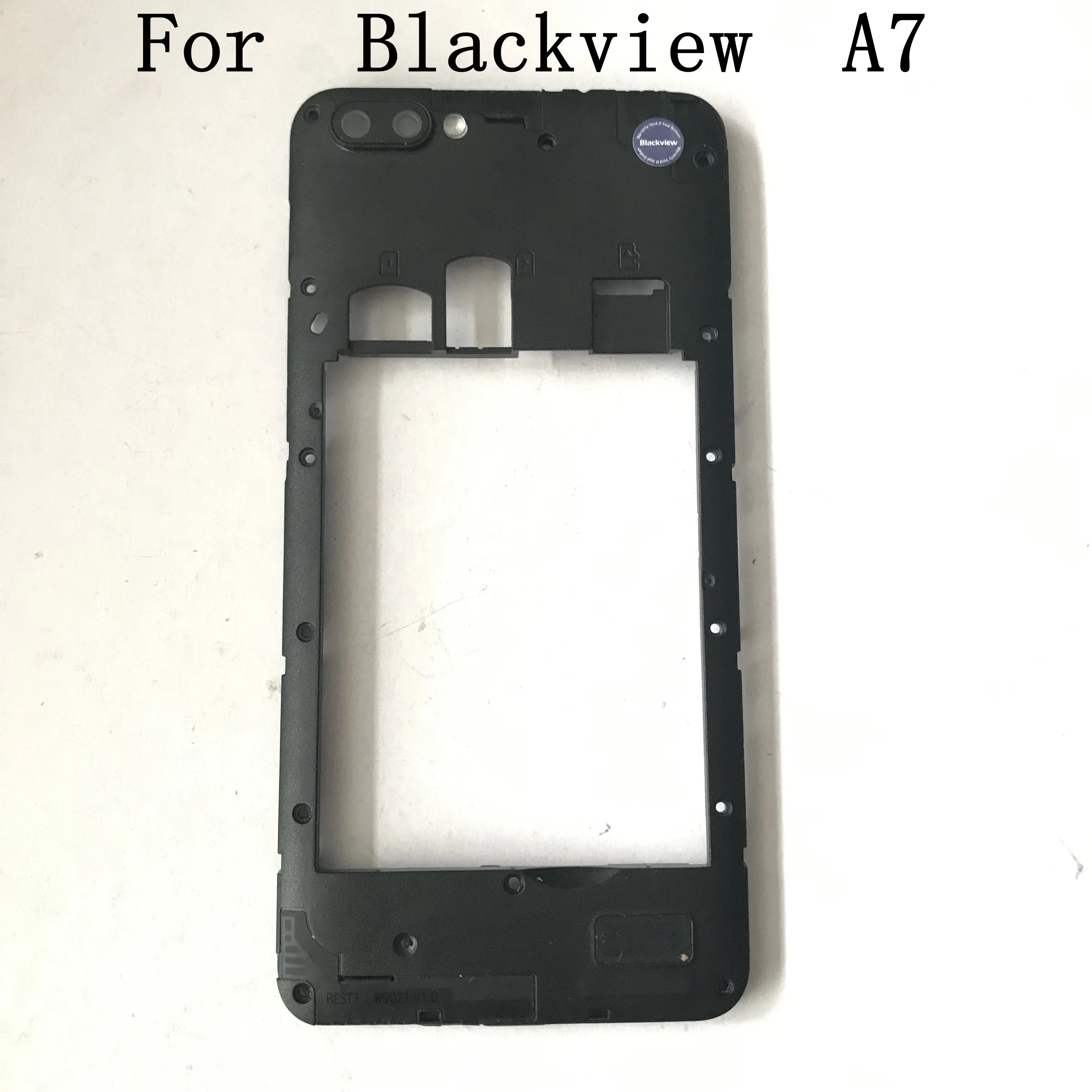 Б/у Blackview A7 задняя рамка Корпус+ стекло камеры объектив+ антенна для Blackview A7 ремонт починка Часть Замена