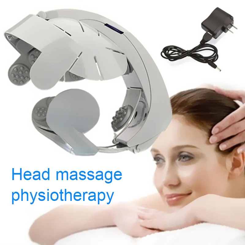 Electric Brain Head Massager Scalp Relax Acupuncture Points Multi