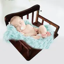 Реквизит для фотосъемки новорожденных, Маленькая деревянная кровать, детская кроватка, фотостудия, реквизит для фотосъемки, аксессуары для дома