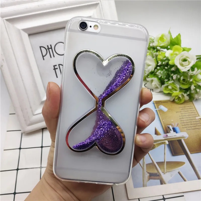 

Cute Liquid Glitter Quicksand Case for Asus Zenfone Live L1 A007 G553KL ZA550KL X00RD G552KL G553KL ZB501KL A007 Soft Cover Case