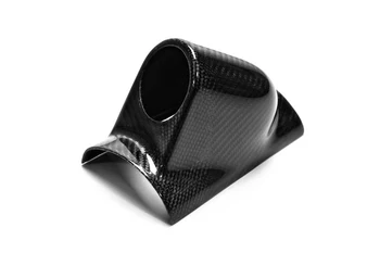 

Universal Fit Carbon Fiber Single Gauge Pod 60mm Glossy Finish Dash Muont Part Fibre Interior Dial Cover For MX5 S2000 GTS GTT
