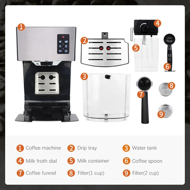 Espresso Coffee Maker 19 Bar - Image 6