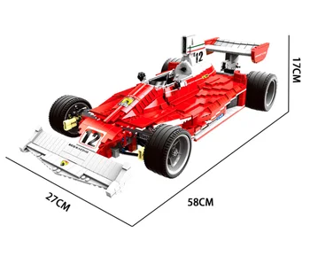 

Red Power Racer Building Block with Original Box Technic Power Racer Funcation Model Bricks Toy for Boys