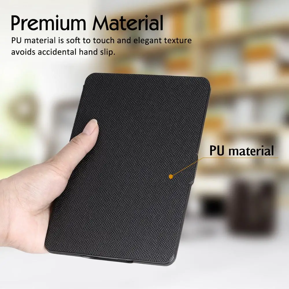 Чехол Moko для Kindle Paperwhite чехол из искусственной кожи премиум класса с функцией