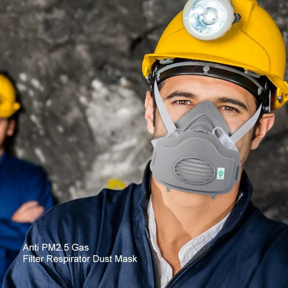 

Respiratory Protective Mask Anti PM2.5 Gas Filter Respirator Dust Mask