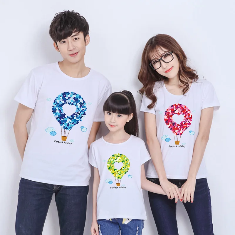 Женская футболка Одинаковая одежда для мамы и дочки Семейные футболки