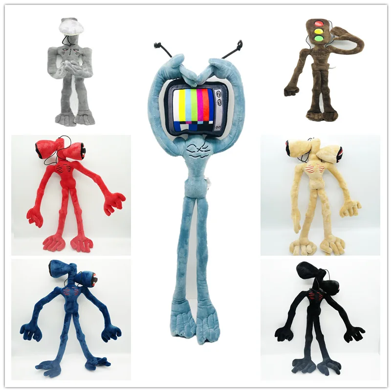 55cm Siren Head Plush Toy Sirenhead Soft Stuffed Doll Horror