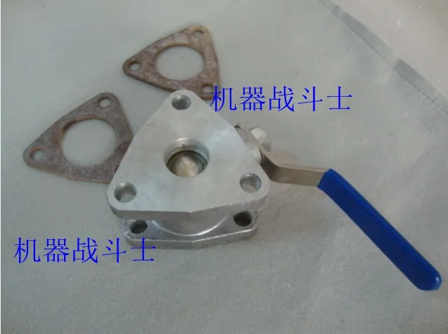 Triangular Flanged Ball Valve for Fuel Tanker Fittings (Installation and Use of Bellows and Flanges at the Bottom of Fuel Tanker