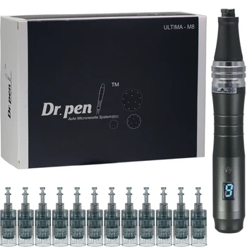 

Dr.Pen Ultima M8 Electric Professional Anti-Aging Facail Scar Acne Skin Therapy Machine Face Care Beauty Tools Kit