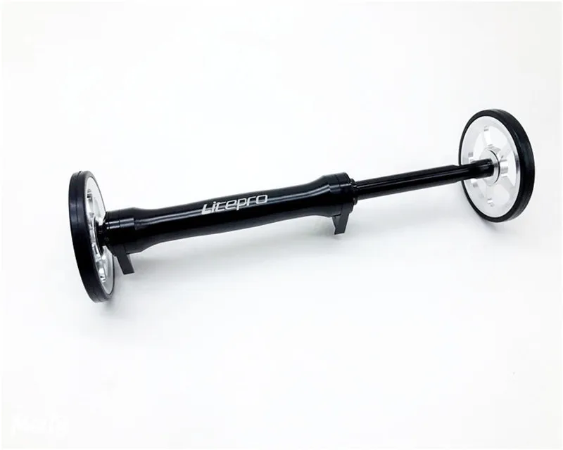 Litepro 4 colors Folding Bike Extension bar Block Telescopic Rod for Brompton Racks Easy Wheel Ultralight 82g