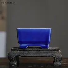 

Chiese Style Purple Clay Flower Pot Ceramic Bonsai Pot Mini Potted Plant Pot Portable Creative Flower Pot Destop DecorationLB925