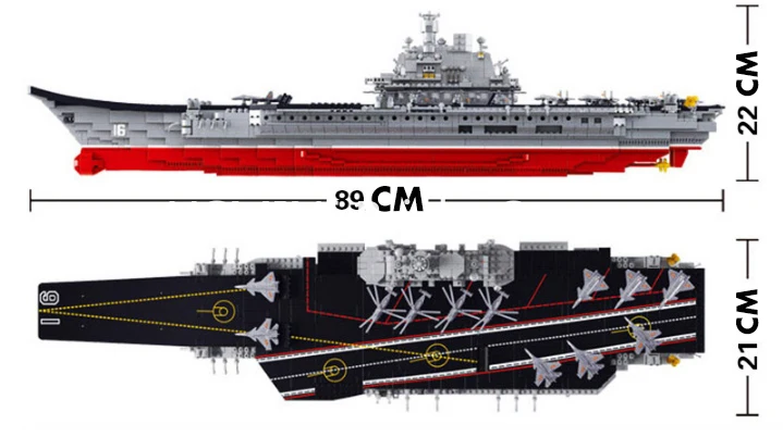 Конструктор Lego военная подводная лодка корабль авианосец модель военного