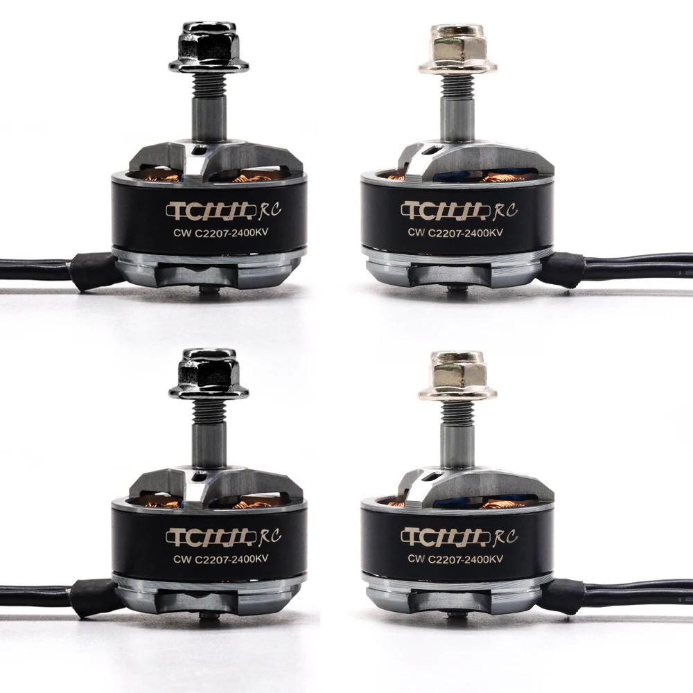 Двигатель TCMMRC 2207 2400KV Бесколлекторный двигатель Fpv RC 3-5S для дрона на