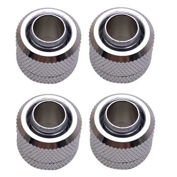 

HOT-Computer Water-Cooled Connector 30Mm Thick Hose Quick-Twist Connector 9.5/12.7Mm Id/Od Fittings 4Pack