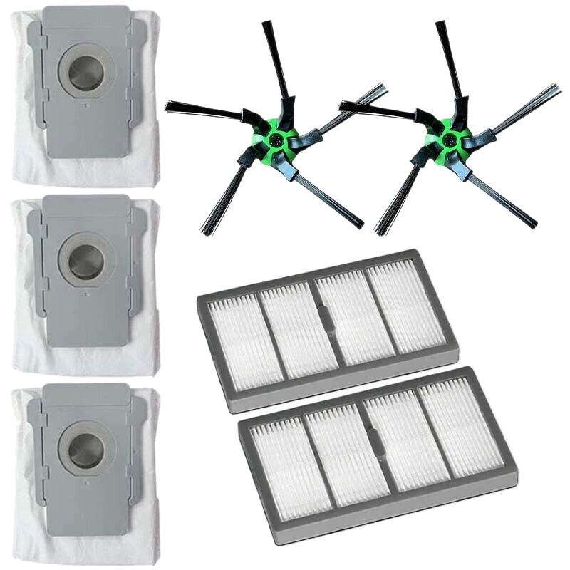 

Filter+Side Brush+Dust Bag Set for IROBOT ROOMBA S9 S9+ Vacuum Cleaner Parts