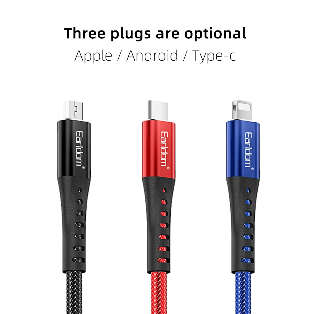 FDBRO Quck зарядный Micro USB кабель для samsung usb type-C кабель для huawei для Xiaomi Дата-кабель USB для Iphone 6 7 XS телефонный кабель