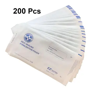 

200 Pcs Sterilization Pouch Practical Tattoo Accessories Disinfection Pouch for Small Gadget Outdoor