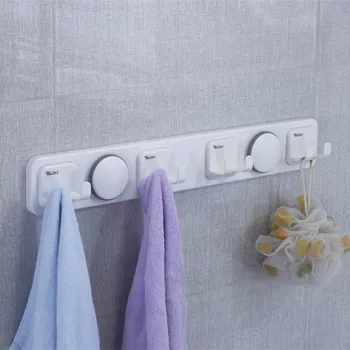 

Suctorial Towel Rack Hole-free Strong Bathroom Bathroom Plastic Wall Hanging